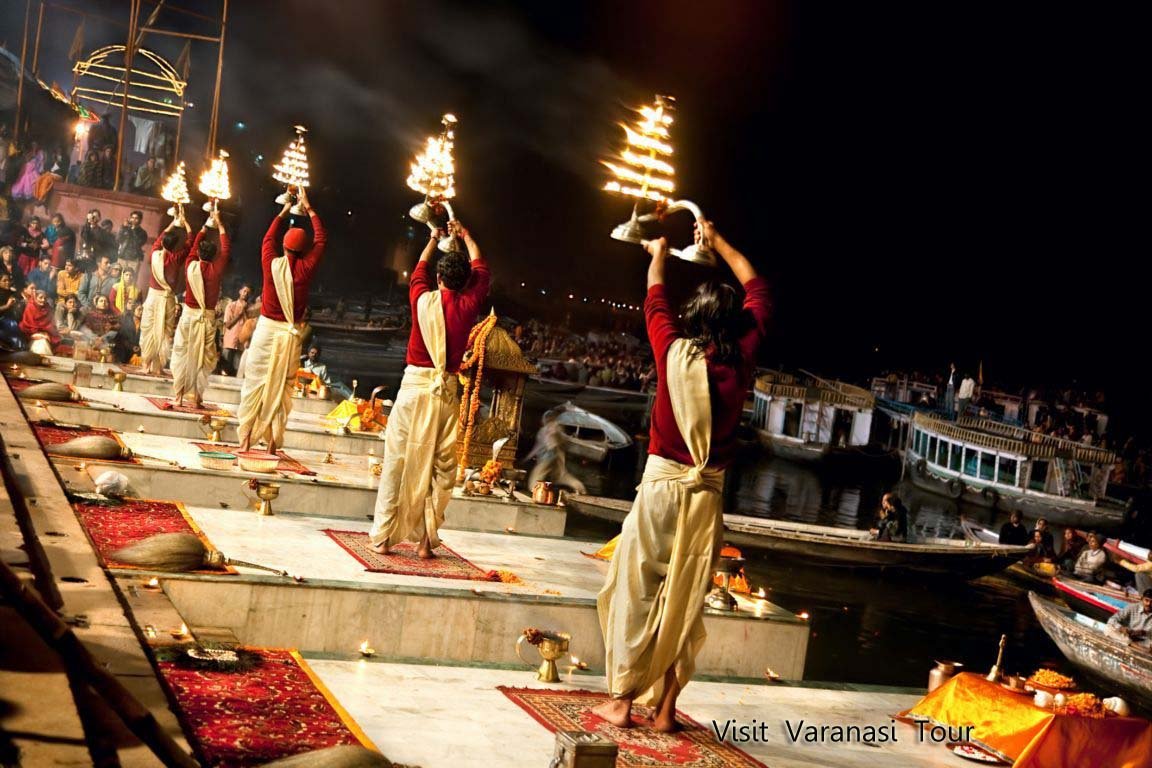Ganga Aarti At Varanasi